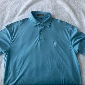 Peter Millar Light Blue Polo Shirt